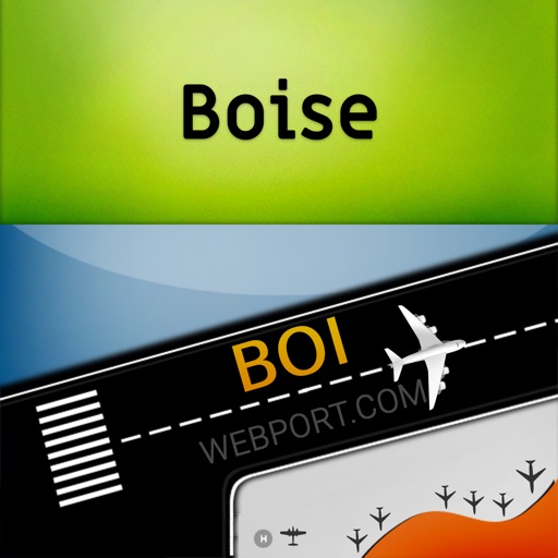 Boise Airport (BOI) + Radar icon