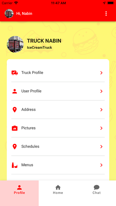 Foodie Food Truck Screenshot
