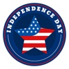 4th of July-120+ Badge Sticker icon