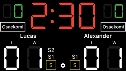 Judo Scoreboard Screenshot