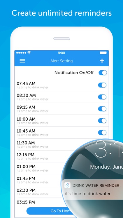 Drink Water Reminder N Tracker screenshot-3