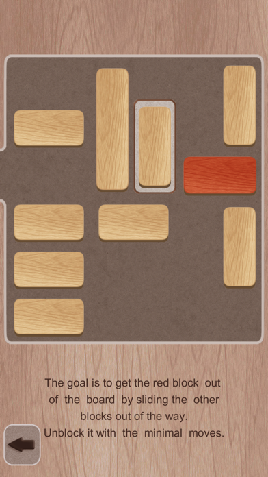 Slide and Unblock! Unlock red plank (ad-free) screenshot 1