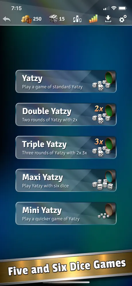 Yatzy Dice Master