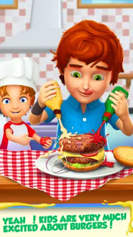 Game screenshot Burger Maker-Kids Cooking Game apk