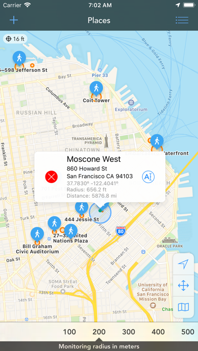 Geofency Time Tracking - Automatic location-based Time Recording! Screenshot 3