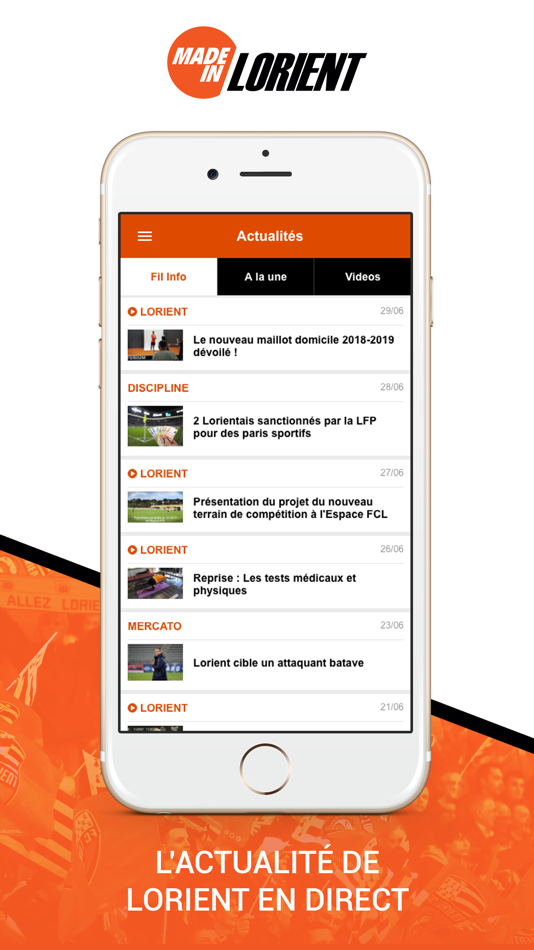 Foot Lorient - 5.0.1 - (iOS)