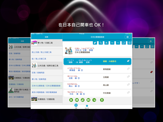 Screenshot #5 pour 日語單字速讀 - 交通篇