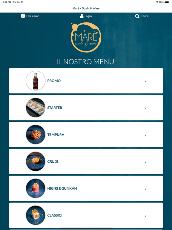 Screenshot #4 pour Marè Sushi & Wine