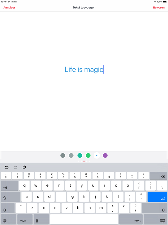 bpost Mobile Postcard iPad screenshot 4 - Shopping app