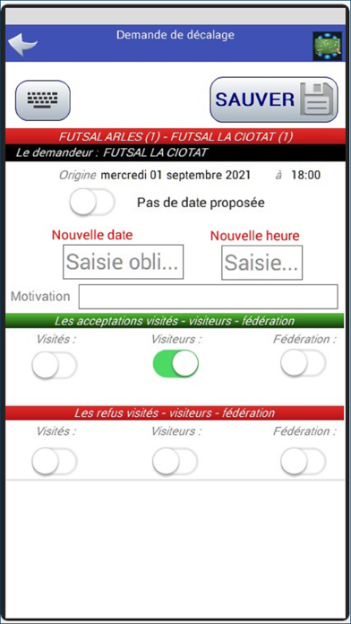 Magelan Futsal Assist Screenshot