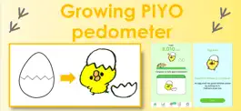 Game screenshot PIYO pedometer - growing chick mod apk
