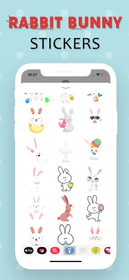 Game screenshot Rabbit Stickers Emojis hack