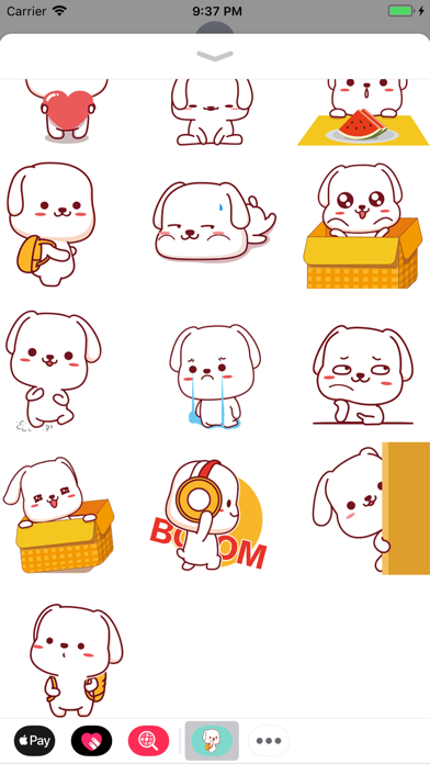 Labrador Dog Animated Stickers screenshot 2