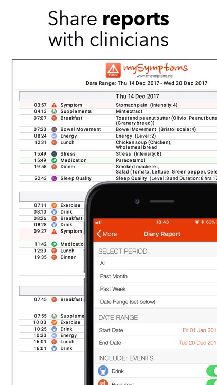 mySymptoms Food Diary screenshot-4