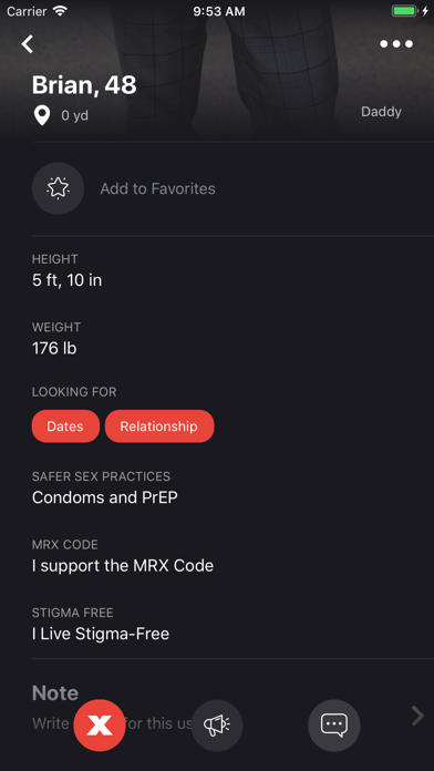 Screenshot #2 pour Mr X: Gay chat and dating