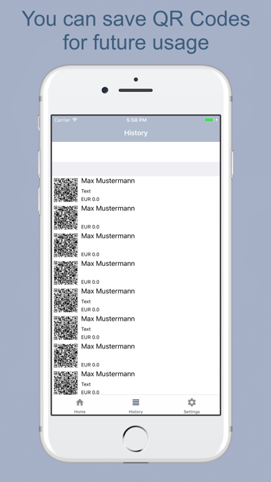 Screenshot #1 pour PayMe - QR Code transactions