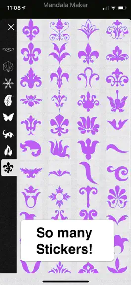 Game screenshot Mandala Maker: symmetry doodle hack