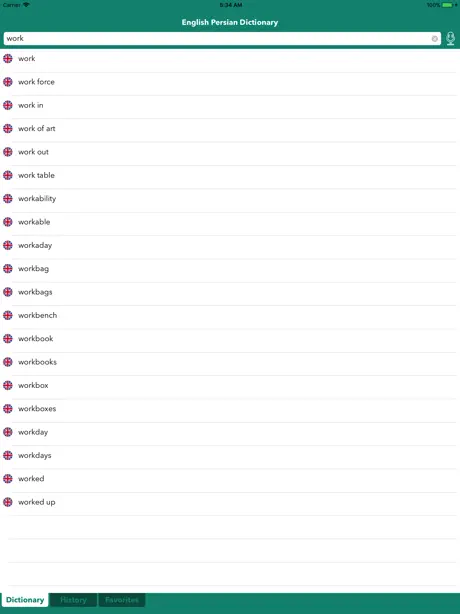 EPD English Persian Dictionary