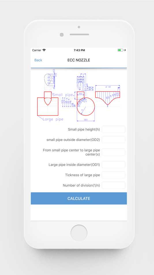 #2. Pipe Cutting Calculator (iOS) Podle: Bhavinkumar Satashiya