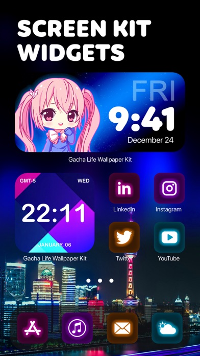 Gacha Life Wallpaper Maker Screenshot