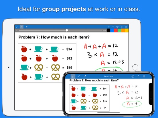 Screenshot #6 pour SyncBoard shared smartboard