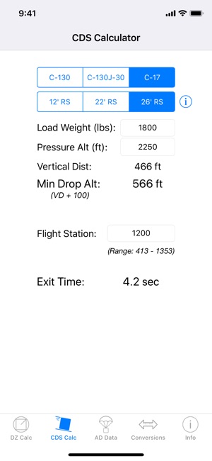 DZ Calc: Drop Zone Calculator(圖4)-速報App