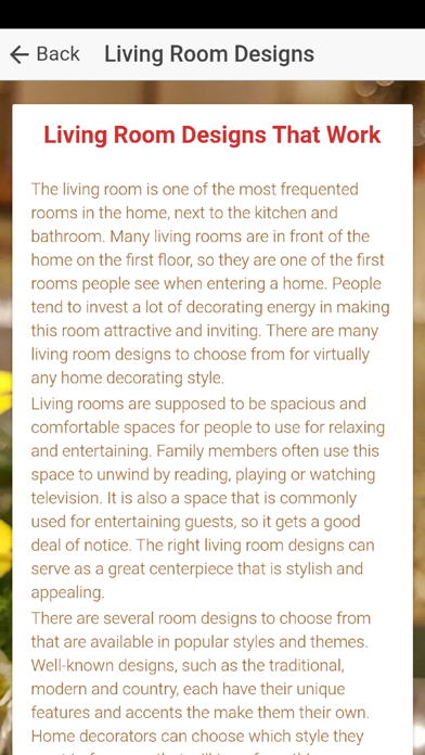 Learn Room Design & Ideas screenshot 3