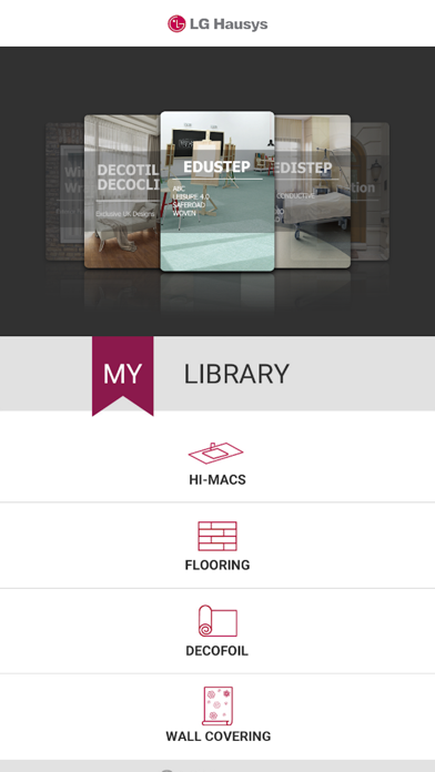 Screenshot #1 pour LG Hausys Mobile Catalogue