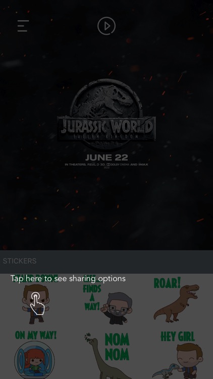 Jurassic World Stickers