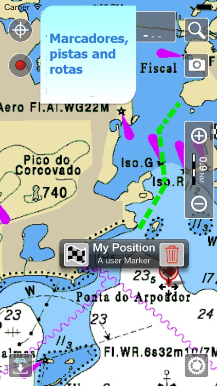 Aqua Map Brasil - GPS Náutico screenshot-3