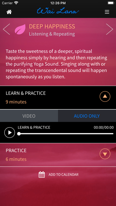 Easy Meditation - Wai Lana Screenshot