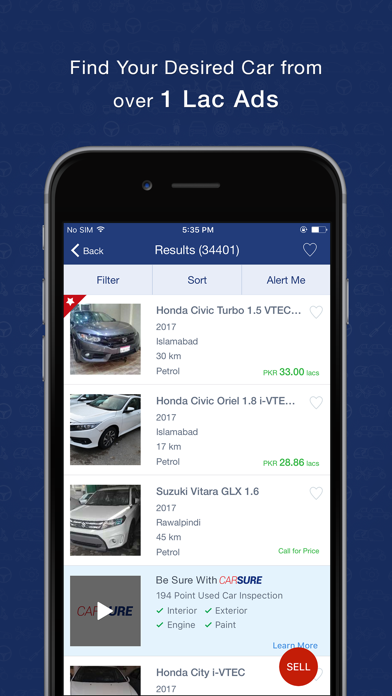 Screenshot #3 pour PakWheels: Buy & Sell Cars