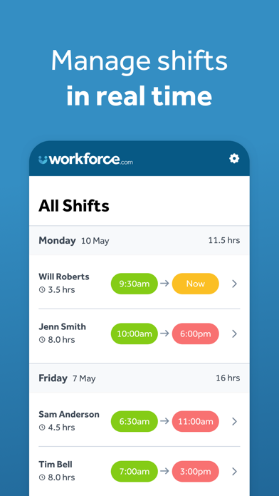 Time Clock for Employees Screenshot