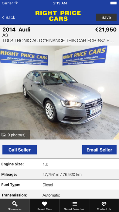 Screenshot #1 pour Right Price Cars