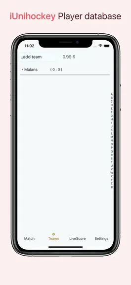 Game screenshot iUnihockey apk