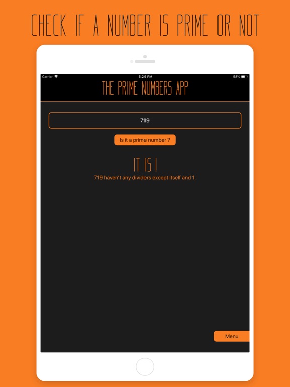 The Prime Numbers App