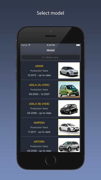 TechApp for Opel Screenshot