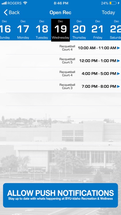 BYUI Rec & Wellness screenshot-4