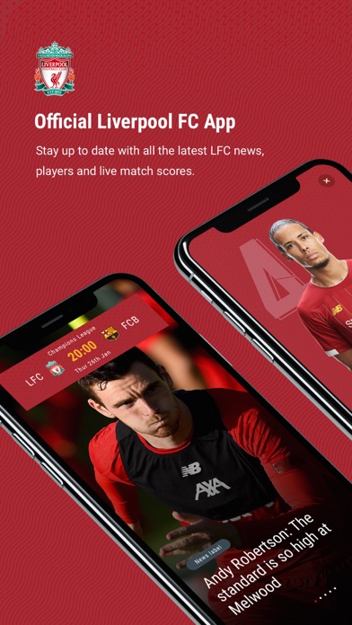 Liverpool FC Match & News Centre Screenshot 1