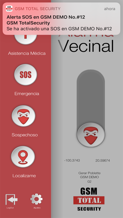 GSM Total Security Screenshot