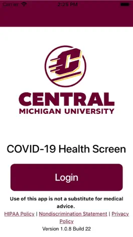Game screenshot CMICH Healthscreen mod apk