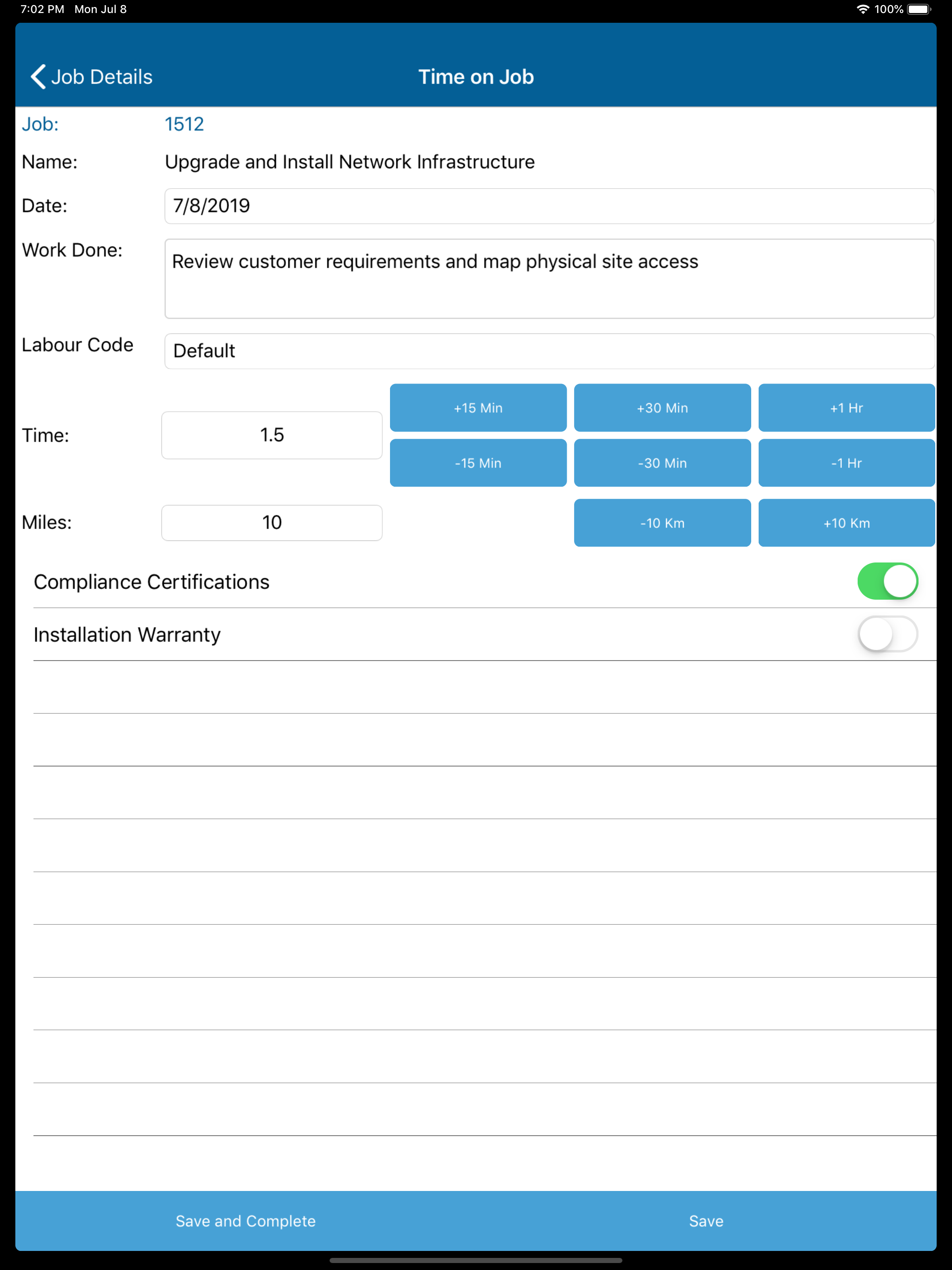 JobTrack Mobile screenshot 10