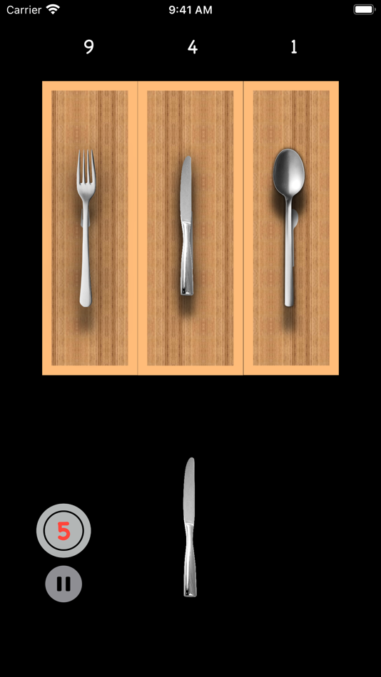 #3. Silverware Sorter (iOS) 由: Sam Blum