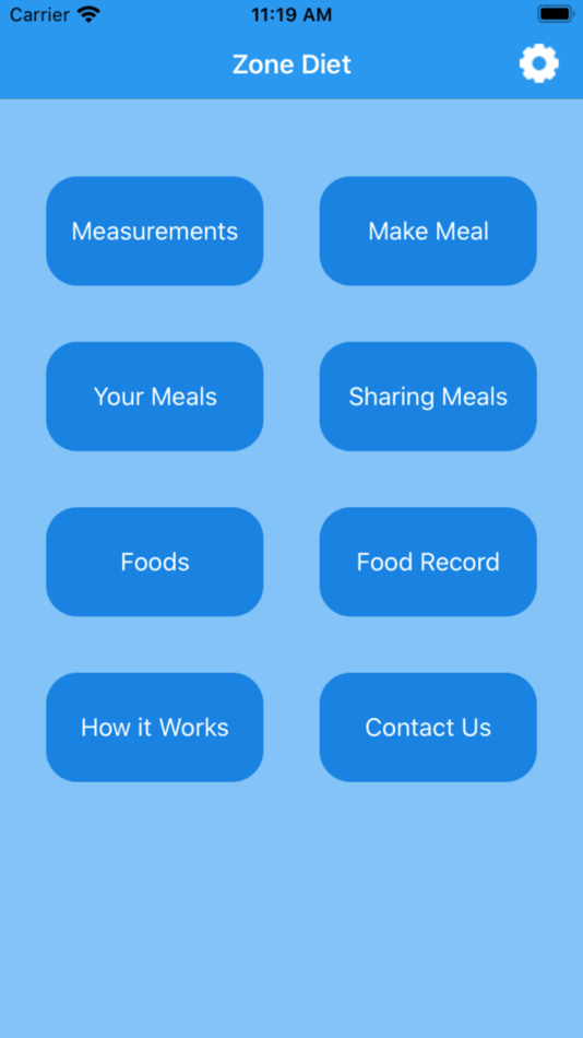 #1. Zone Diet (iOS) 由: Gianni Etzi
