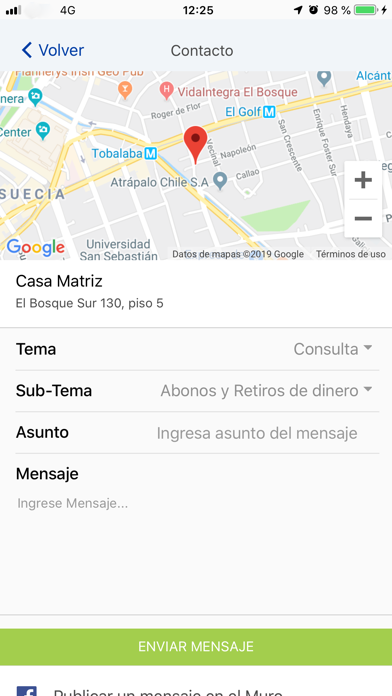 Corredores de Bolsa Consorcio Screenshot