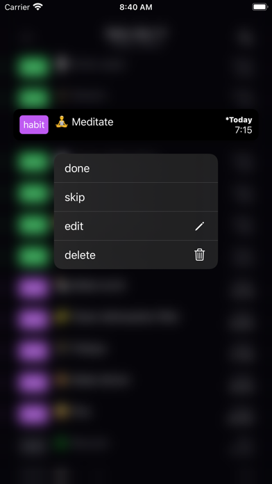 Flat Habits Screenshot