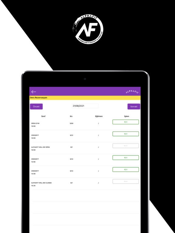 Screenshot #6 pour Alphafit