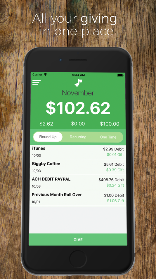 #1. Gyve (iOS) 由: Gateway Giving