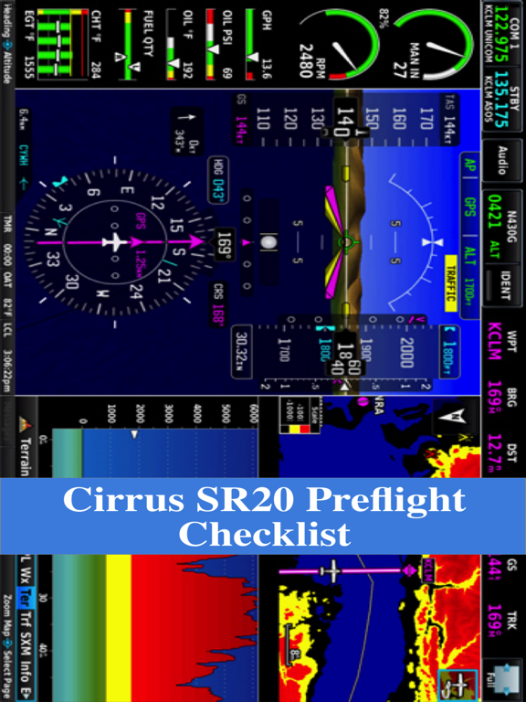 Screenshot #4 pour Cirrus SR20 Flight Checklist