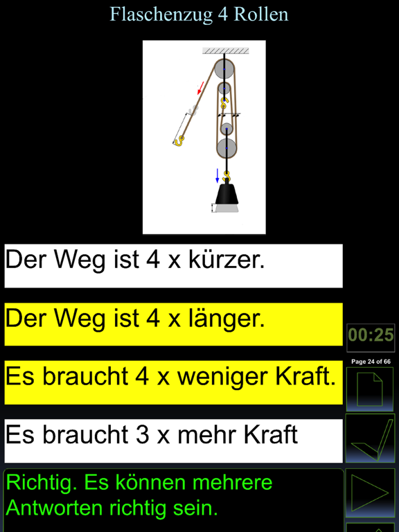 Screenshot #6 pour iPhysik 1 Quiz deutsch